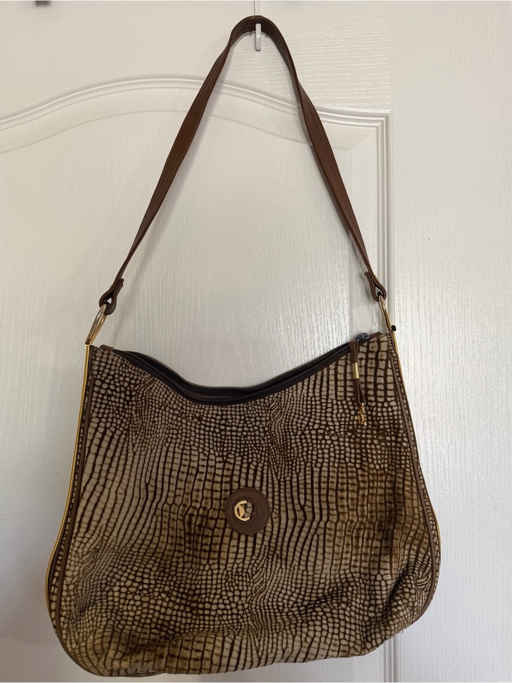 Castioni vintage shoulder bag made in Italy